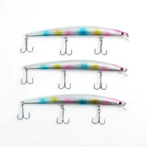 루어 플로팅 농어 3p세트 방어 미노우 18cm