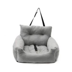 [콩심팥심]반려견 쿠션형 카시트 고정스트랩 안전한 드라이브 차량강아지