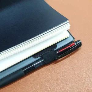 펜꽂이 다이어리 공책 휴대용 펜홀더 블랙