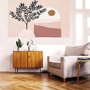 고품질 석양 거실 캔버스그림 인테리어 대형 액자 패브릭 L (WCD0071)