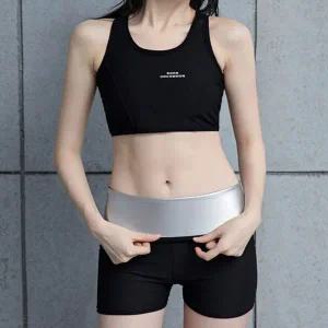 여성 스포츠 브라탑 땀복 코팅 헬스복 운동복 상의