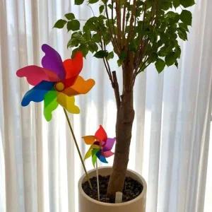 레인보우 왕바람개비 만들기 대형 대형바람개비 바람개비 바람개비만들기 pvc바람개비 정원바람개비