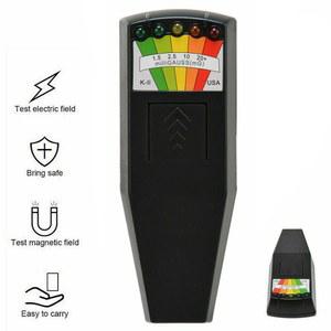 LED EMF 미터 자기장 감지기 초자연 현상 장비 테스터