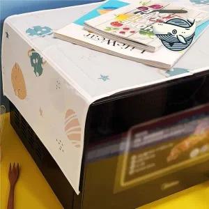 [하프클럽/알티피아]전자레인지 먼지방지 방수 덮개 커버 행성형