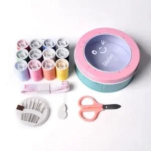 바느질세트 미니 실 가위 니들키트 쪽가위 색실 바늘꿰기 실끼우개