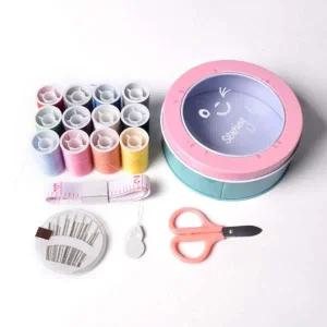 미니 실 가위 니들키트 바느질세트 쪽가위 색실 바늘꿰기 실끼우개