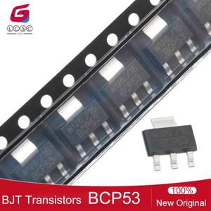 20-100개세트 기존 BCP53-16 115 SOT-223-3 80V 1 A PNP 중간 전력 트랜지스터 패치 삼극관 양극 BJT 코드