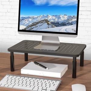 AT93-데스크탑 모니터 스탠드 라이저용 책상용 새 컴퓨터 3 높이 조절 가능한 Pc 노트북 Tv