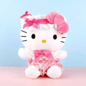 산리오 헬로키티 메이드 봉제인형(중형)