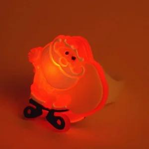 고품질 LED 플래시반지 (주머니든산타 50개입) 학예회 어린이집 (WCF26D7)