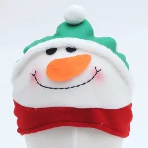 고품질 깜찍 눈사람 모자 아동용 소형 학예회 어린이집 산타 눈사람 (WCF2718)