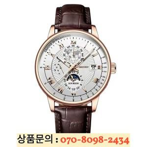 남성용 쿼츠 손목시계 방수 가죽 야광 탑 브랜드 럭셔리 스포츠 캐주얼 새로운 패션