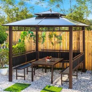 조립식정자 파고라 야외 원두막 바베큐장 파라고 세트 펜션