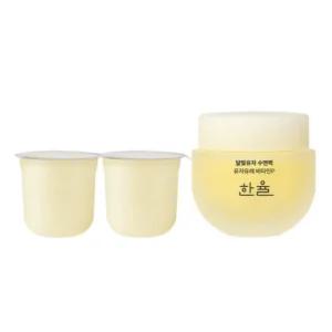 한율 달빛유자 톤업 탄력 수면팩 세트 본품 + 리필X2 BNS