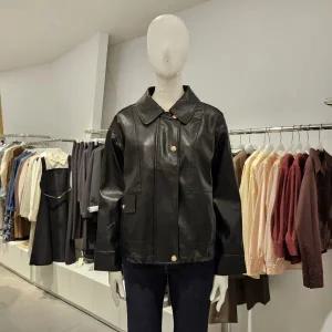 [대구백화점] [미센스]점퍼형집업레더자켓(MB52LEMD02Z)