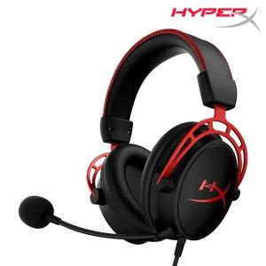 [HP]하이퍼엑스 클라우드 알파 유선 게이밍 헤드셋 (레드)