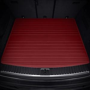 스트라이프 맞춤형 3D 자동차 트렁크 매트  포드 익스플로러 - 머스탱 2011-2014 인테리어 액세서리