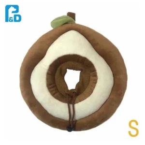 핥음방지 강아지 목보호대 아보카도 S 강아지 목커버 넥카라 핥음방지 애견 수술 깔대기