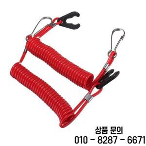 보트 모터 킬 스톱 스위치 키 로프 안전 끈 테더 방수 디자인 혼다 호환 선외기 1 PC