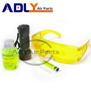 냉각수 탱크 형광 누출 감지 도구 R134a 냉매 가스 AC  UV 염료자동 에어컨 수리