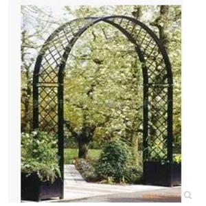 대형 아이비 장미 아치 덩굴 블랙 야외 지지대 철제