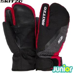 스킷조 아동 주니어 스키 보드 삼지장갑 2324 CRONG JR RED