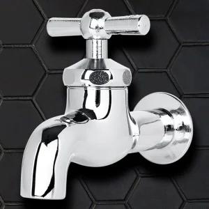 SP일자가로꼭지 대형수도 야외수전 부속 부품십자 베란다 세탁기 두갈래 단수 양갈래 카프링 세탁 십자