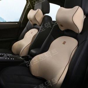 차량용 허리바침대 쿠션 등쿠션 추션 삼각 자동차 등바지 요추