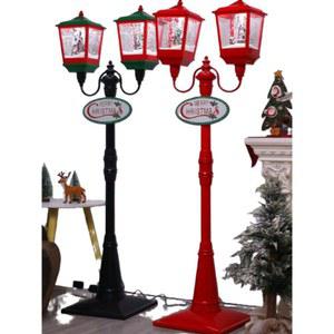 눈내리는가로등 장식 장식품 크리스마스 쇼핑몰 램프 대형
