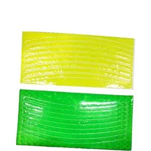 리플렉터 반사 스티커 원형 오렌지 차 야광 야간주행