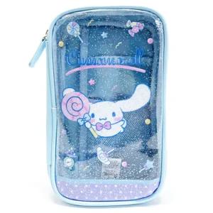 시나모롤 투명 빅파우치(252625)필통 필기구 캐릭터 팬필 문구용치 팬치 구치 화장품치 화장품 휴대용치 산