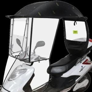 전동차 캐노피 오토바이 앞 햇빛 방수 가리개 스쿠터