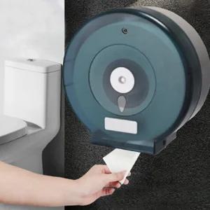 리빙듀오 점보 롤 휴지케이스 블루+블랙보관함 정리함 커버 꽂이 휴지함