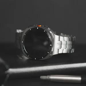 티엑스엘엑스 갤럭시워치 울트라 호환 티타늄 라인 메탈 스트랩 밴드