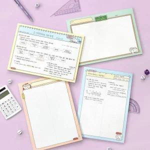 [셀러에이드]B5 이겨낸다 노트패드 떡메모지 메모패드