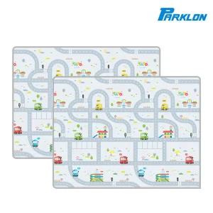 파크론 거실 유아 아기 놀이방매트 185x140x1.6cm 유아 매트 어린이 생활방수 논슬립 타요
