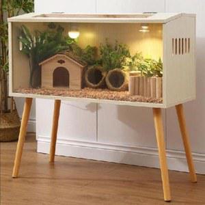 대형햄스터집 사육장 케이지 놀이터 고슴도치 40x30 기니피그 항온형 슈가글라이더