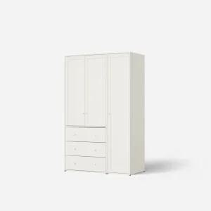 한샘 샘키즈 보나 일반/프레임 키큰옷장세트 1200 서랍형+행거형