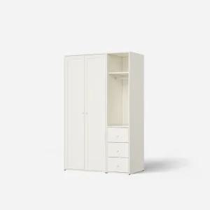 한샘 샘키즈 보나 일반/프레임 키큰옷장세트 1200 행거형+오픈 행거서랍형