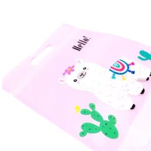 캐릭터 쇼핑백 비닐 포장 선물 지퍼백 50장 알파카