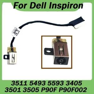 호환  1-10Pcs DELL Inspiron 3511 5493 5593 3405 3501 3505 P90F P90F002 DC 커넥터 노트북 소켓 용 DC