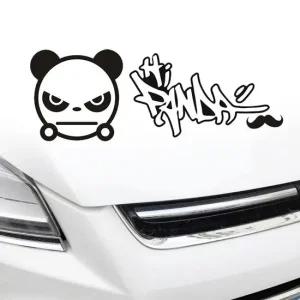 차량용스티커 초보운전 판다디자인 초보운전차량스티커 초보운전 캐릭터스티커