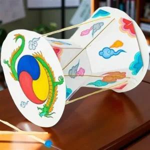 장구 만들기 전통 악기 종이 초등 키트 사물놀이