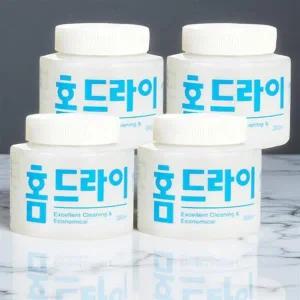 드라이클리닝 세제 세탁 집에서 셀프 홈 드라이 크리닝 300g 4개