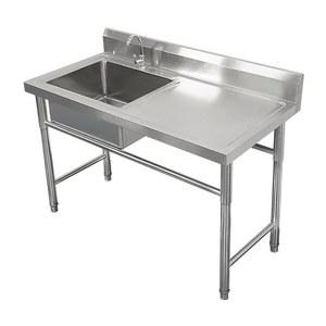 업소용씽크대 영업용 글램핑 주방 조리대 1구 가게용