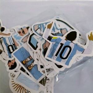 축구 메시 클래식 액션 스티커, 비닐 데칼, 방수 선물, 스케이트보드 2025 휴대폰, 노트북, 자동차 수하물, 자전거,