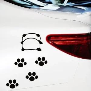 희망S 워크판다 차량용스티커   초보운전 자동차 셀프 초보운전 캐릭터스티커