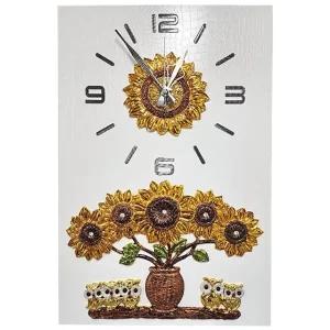 퍼블릭아트 쿠르 400x600 해바라기 부엉이 액자 겸 시계 (WFK7RE4)