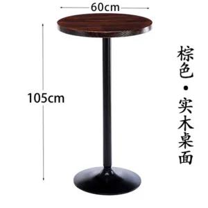바 테이블 원형 거실 칵테일 홈 조리대 베란다 원목