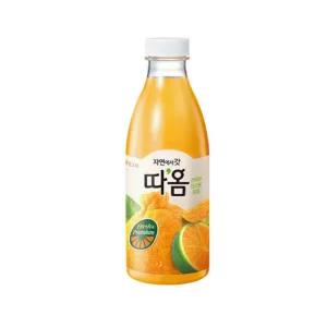 [보금푸드] 빙그레 따옴 천혜향 한라봉 청귤 730ml x 6개
